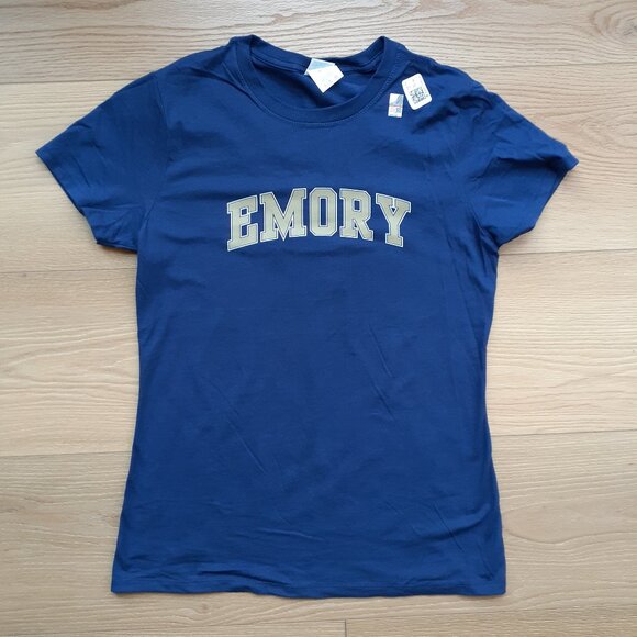 Emory University - New Small Navy Blue T-Shirt - Picture 5 of 5